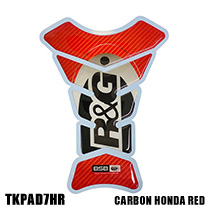 TKPAD7HR:CARBON HONDA RED