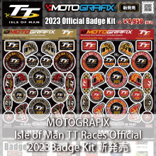 MOTO GRAFIX マン島TT 2023 Badge Kit 新発売